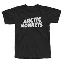 Rock Band Arctic Monkey 2026 New Round Neck Printed Short Sleeved T-shirt for Casual Daily Street Wear 3XL white