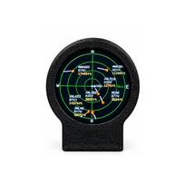 3D Printed Case Flight Tracker Gadget Sonar Grid Screen USB-C Powered Airplane Radar Monitor Live Tracking Compact Design