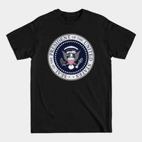 Seal of the President of the United States, Unisex T-shirt XL gray