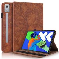 Coque For Lenovo Idea Tab Pro 12.7 Case Embossed Tree PU Leather Wallet Flip Cover For Funda Lenovo Idea Tab Pro Case TB373FU Lenovo Idea Tab Pro ruda