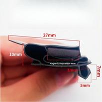 2 Meters Refrigerator Special Magnet Sealing Strip 2M PVC Rubber Refrigerator Door Sealing Strip