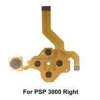 JCD For PSP 1000 2000 3000 L R Left Right Volume Button PCB Keypad Ribbon Replacement For PSP 1000 2000 PSP3000 Flex Cable 5 PSP3000 R brown