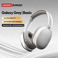 Lenovo LS107 Wireless Over-Ear Headphones Bluetooth 6.0 Gaming Headset 40ms Low Latency ENC Noise Cancellation 25H Playtime sidabras