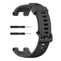 Laikrodžio dirželis Huami Amazfit T Rex 1 Apyrankė Silikoninė Apyrankė-Grandinėlė Amazfit T-Rex 1 Correa Apyrankė T-Rex 1 black