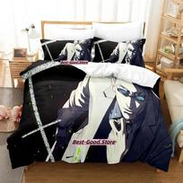 Jujutsu Kaisen Kento Nanami Bedding Set Single Twin Full Queen King Size Bed Set Adult Kid Bedroom Duvetcover Sets Anime EU Single 135x200cm