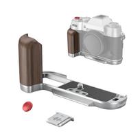 SmallRig FUJIFILM Compatible Camera Wooden Handle 4735 X-T50 Handle, L-Shaped (Silver)