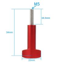 For Gopro 13 Accessories Aluminum Screw CNC Alloy T Head Thumb M5 Knob Stainless Bolt For Go Pro 12 11 DJI OSMO Action 4 Camera