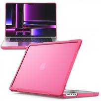 Transparent TPU Laptop Case MacBook Pro 16-inch M2 M1 Air Ultra Slim Protective Shell Shockproof Lightweight Cover Pro 13 2020-2022 A2289/A2251/A2338 M1/M2 pink
