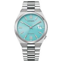 [CITIZEN] Watch NJ0151-88M Mechanical Watch TSUYOSA CITIZEN COLLECTION Men's Silver Light Blue Date B0CGGTXLFX blue