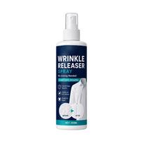 Wrinkle Release Spray for Clothes, No Iron Fabric Softener & Smoothing Agent, Quick C rease Remover for Shirts Dresses Bedding 100ML blue