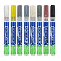 8Pcs Tile Grout Coating Pen 2MM Ceramic Filling Pen Waterproof Quick Dry Paint Marker For Bathroom Kitchen Tile Wall 1