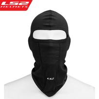LS2 Original Balaclava Men Motorcycle Face Mask Summer Ice Silk Motocross Riding Mask Sun UV Protection Motorcycle Headwear Mask black