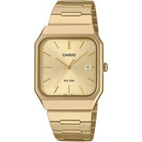 CASIO Standard Analog Quartz Mens Watch MTP-B185G-9AV Gold Overseas Model beige