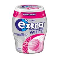 Wrigley Extra White Sugar-Free Gum Bubble Mint 50-Pack 70G blue
