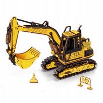 Robotime 3D Puzzle Rokr Excavator Loader Construction Machinery Diy Gift