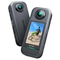 AKASO 360 Camera Action Camera 72MP New 48MP Horizontal Super Smooth AI Invisible Selfie Stick Long Battery Life 360-Degree - 5.7K 360-Degree Video,