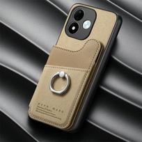 For Redmi Note 17 Pro 5G 2026 RFID odinis piniginės dėklas Xiaomi Redmi Note 17 Pro Max dėklui Note 17 17Pro nugarėlė Funda Redmi Note 17 5G gray