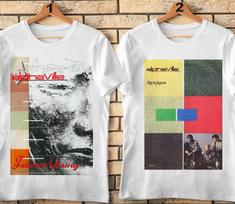 Unisex Cotton T-shirt Alphaville Band T-shirt 1980s, Forever Young XXL beige