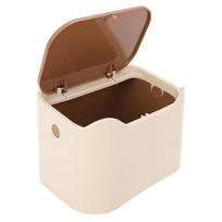 Odor Resistant Cat Litter Trash Can Enclosed Design Multipurpose Trash Bin  Cat Litter Area smėlis