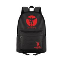 Death Note Anime Backpack Casual Student Shoulder Bag Unisex Daily School Printed Canvas Rucksack 41x29x16cm