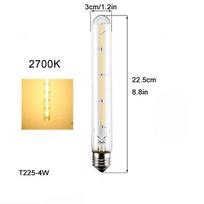 100-240V 6000K LED Filament Light Bulb 110V 120V 6500K Tubular Edison Bulbs T10 T185 T225 T30 T300 Long Tube 4W 6W 8W LED Bulb 5 pcs