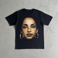 SADE ADU T-SHIRT - Graphic Sade Adu Heavy Cotton Tee Shirt L black