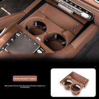 Vandens puodelio laikiklis ir belaidžio įkrovimo padėklas, skirtas Mercedes 24-2025 GLE W167 350 v167 coupe GLS X167 450 500e 350d apdailos priedai for gls 24-25