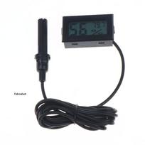 Electronic Thermometer High Precision Parrot Thermometer Hygrometer Reptile Pet Incubation Breeding Turtle Gecko Hermit Crab A3