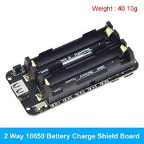 Dvigubos įtampos 18650 ličio baterijos skydelis V8 Mobiliojo maitinimo plėtinio plokštės modulis 5V/3A 3V/1A Micro USB skirtas Arduino ESP32 ESP8266 1PCS