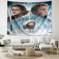 The Chronicles of Narnia Print Tapestry, Backdrop, Easy Setup, Ideal for Bedroom, Office & Living Room, with Aesthetic Wall Hanging Decor. 100cmx150cm