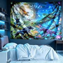 Avatar Print Tapestry, Lightweight Wall Hanging, for Bedroom, Dorm, Living Room, Home Art Decor - Birthday Christmas Gift for Friends 130cmx150cm
