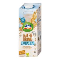 German Dm Gluten-Free Sugar-Free Oat Milk 1L beige