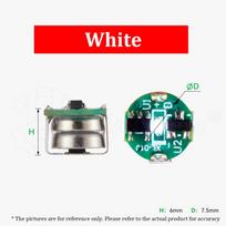 For Bambu Lab Single Shape LED Light with Magnetic Control DIY 3D Printing Model Parts for Bambu Voron AD5M K1 Kobra balta