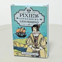 Pixies Astounding Celtic Elf Card Deck With Colorful Box For Gathering Events blue