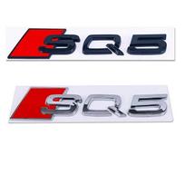 Automobilio ABS raidės emblema Sparnas Bagažinė Galinė lipduko priedai  kcpn5 SQ3 SQ5 SQ8 SQ7 Sline A3 A4 Q3 Q5 Q7 S3 S7 RS3 A4L A5 A6L Black&14.8x3.7cm