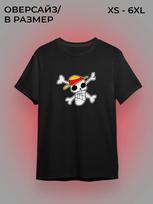 One Piece anime T-shirt with the old arcs M pink