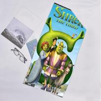 Shrek Fashion Beach Towel: Ideal for Summer Adventures Soft, absorbent and quick drying suitable for swimming and bathing 70cmx140cm(27x55inch) blue
