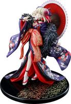 KDcolle Saber Alter Kimono Scale Plastic Painted Complete Figure from the Movie night ver. 1/7  Fate/stay [Heavens Feel]  (Re-release) black