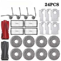For Roborock Qrevo Curv 2 Pro / Edge 2 Pro / CurvX / EdgeT Robot Vacuum Cleaner Accessories Roller Brush Cover Side Brush Mop Filter Dust Bag Dust Set P