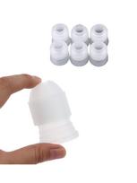 6 Large Couplers for Tube Piping Bags Quick Easy Tip Changes - Fits Tips 1M 2D 2F 124K 125K 126K 4B 6B 1A 2A 3A for Cake Decorating Pastry Supplies white balta
