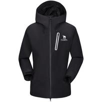 CAMEL All weather Outdoor Hiking Windbreaker Jacket Unisex 734CA31613 XXL black