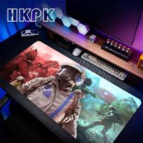 New Game ARC Raiders Mouse Pad Non-slip Rubber Large Writing Esports Deskmat Lock Edge Office Student Gaming Cushion MouseMat 600x300x2mm white