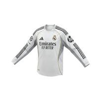 Men's Adidas Real Madrid Soccer Jerseys Men's White (Bellingham Cup Printing+UEFA Champions League Double M white