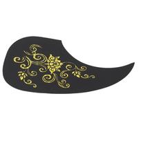 Self Adhesive Acoustic Guitar Pickguard Golden And Silver Protective Cover  Guitar Protection auksas