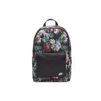 Nike Heritage Print Polyester Backpack Regular Unisex Black (Unisex) Backpacks DB4715 010 one size gray