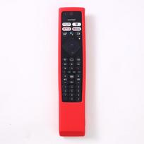 Silicone Case Fit for Philips Smart TV Remote Control 50PUS8106/12 55PUS8106/12 43PUS7406/12 Protective Cover Anti-Slip raudona