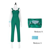 Jojo Stone Ocean Foo Fighters Cosplay Outfit With Polyester And Spandex For Halloween Events S blue