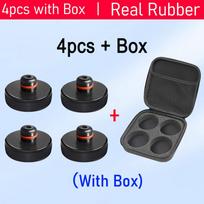 4pcs Lifting Jack Pads for Tesla Model 3 Y S X 2026 2025 - 2021 Accessories Rubber Pucks Chassis Lift Stands Adapter Case black