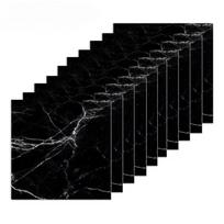 Xiaomi 10-40PCS Imitation Marble 3D Ceramic Tile Wall Renovation Decoration Sticker Waterproof Self-adhesive Home Floor Sticker 10PCS juoda