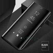 For Honor Magic 7 Lite Magic7Lite 5G Case Smart Mirror Leather Flip Protect Cover Honor Magic6 5 Lite Magnetic Book Stand Fundas HONOR Magic7 Lite juoda